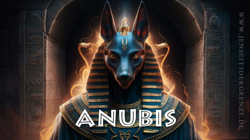 Der Name Anubis steht in enger Verbindung mit dem ägyptischen Wort inpu, das "Verwesung" oder "Zerfall" bedeutet, was ihn untrennbar mit dem Tod und der Mumifizierung verknüpft. Trotz dieser düsteren Assoziationen galt Anubis jedoch nicht als bösartige Gottheit, sondern vielmehr als ein wohlwollender Begleiter der Seelen auf ihrer Reise ins Jenseits.